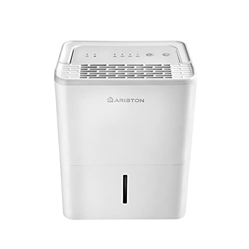 Ariston Deos 12 Deumidificatore Portatile, Bianco, ‎36 x 25.3 x 44 cm, 11.4 Kg