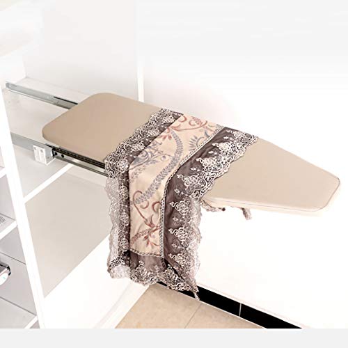 TT&CC Home ASSE da Stiro Estraibile, Armadio cassetto Estraibile Facile da Scorch Resistente di economia di Spazio di Installazione Pieghevole Retrattile ASSE da Stiro-A 81x30cm(32x12inch)